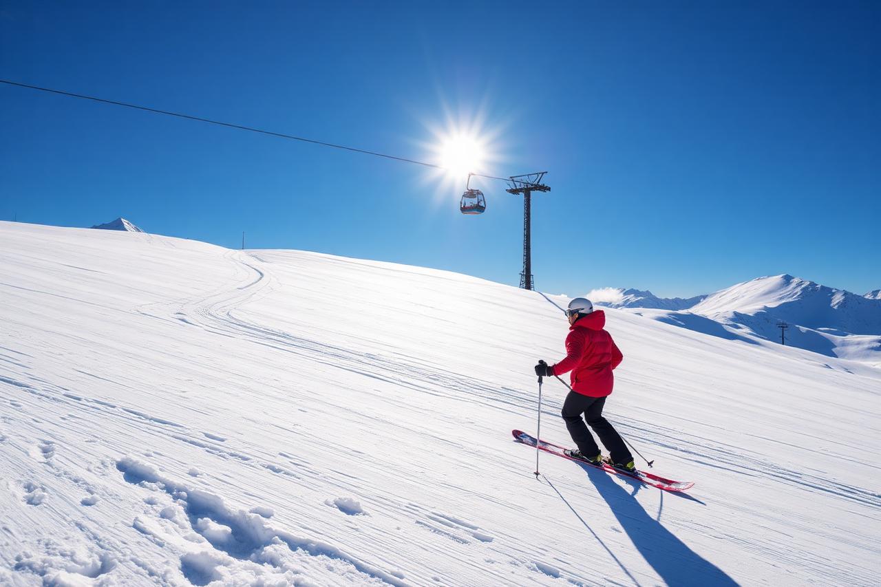 Skiing at Affarwat